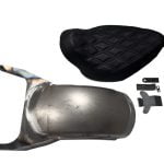Custom Rear fender & Seat Set for Harley Davidson Softail