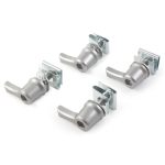 Silver Hard Saddlebag Lock Mounting Screw Kit
