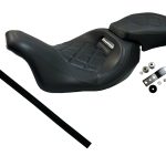 Black Driver & Passenger Seat For Touring 2014-2023