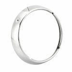 7" Chrome Headlight Lamp Trim Ring For Touring