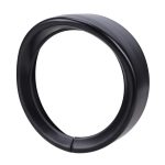 7" Black Headlight Headlamp Trim Ring For Touring