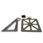 Side Mount license plate holder with LED light for Softail