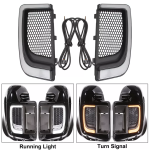 LED Lower Fairing Grill Turn Signal Touring '14-'23