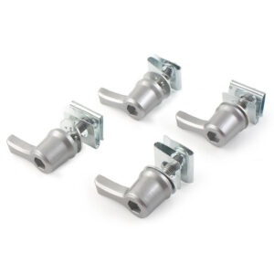 Silver Hard Saddlebag Lock Mounting Screw Kit
