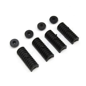 Set of 4 Rubber Support Cushions for Hard Saddlebags