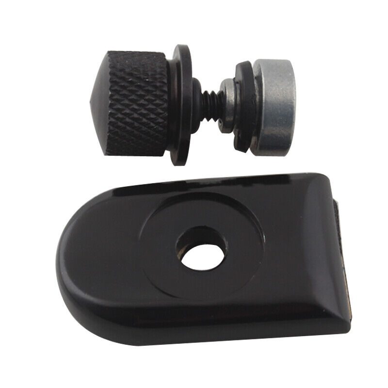 Seat bolt with plate