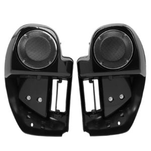 Lower vented fairing with 6.5" speakers black for Touring 14-23