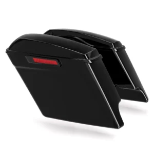 5" extended saddlebags with black latches