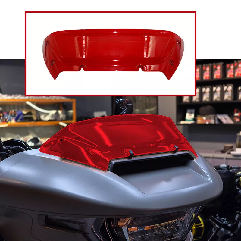 Windshield 6" red Road Glide 23+ - Image 2