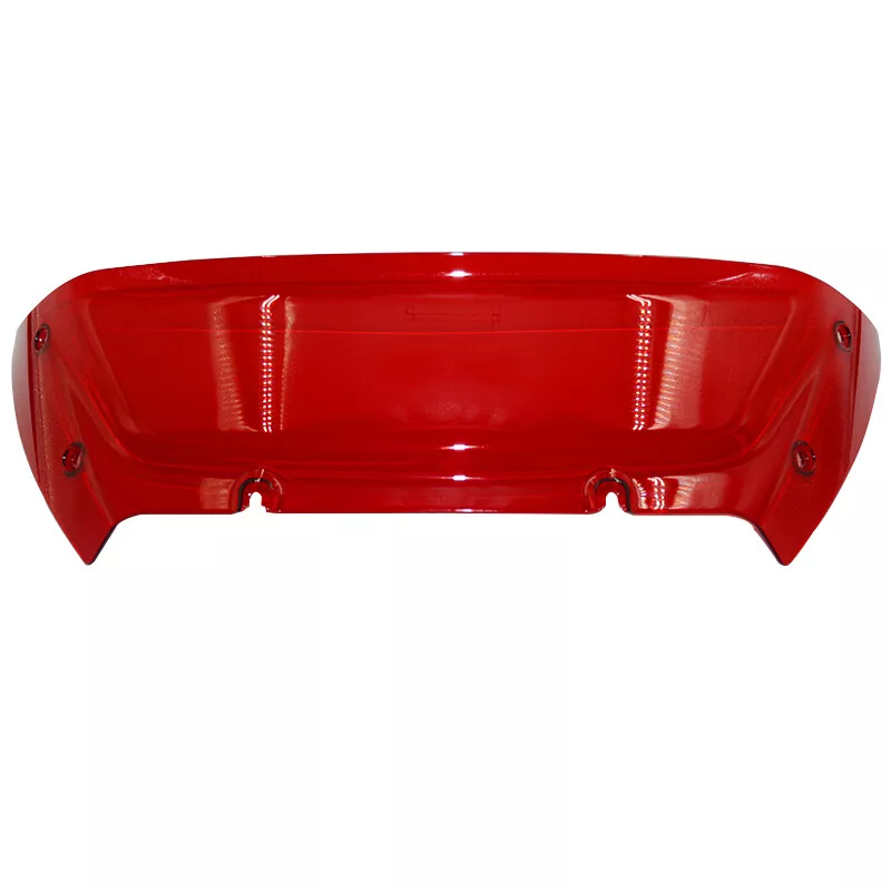 Windshield 6" red Road Glide 23+