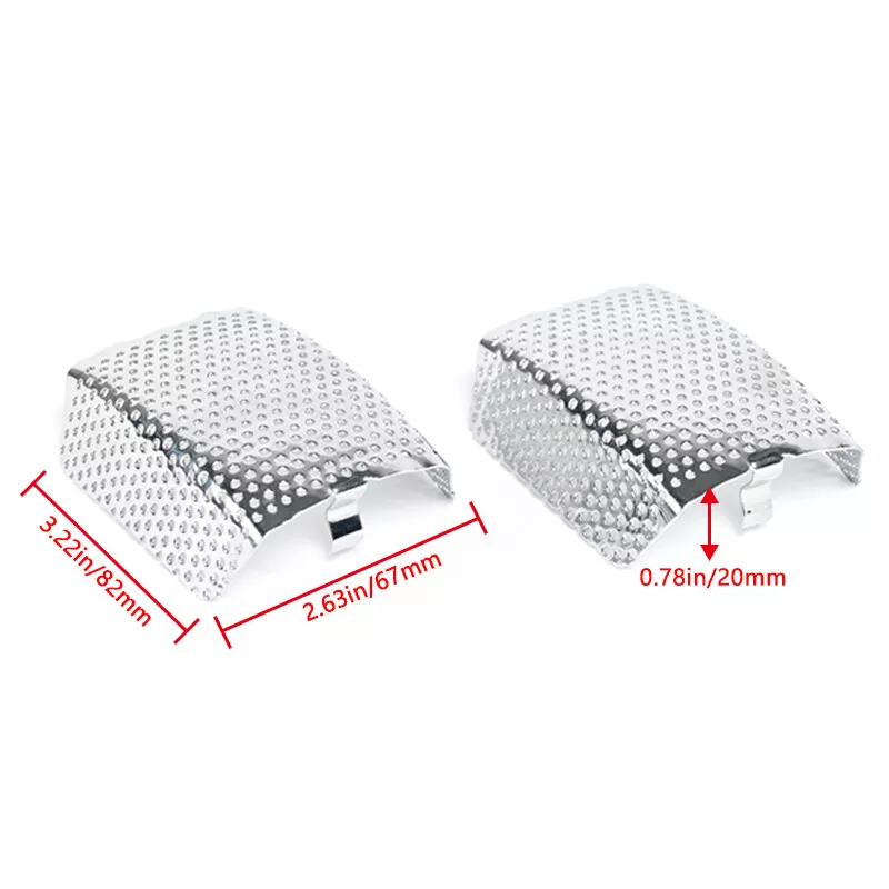 Brake caliper insert cover chrome - Image 7
