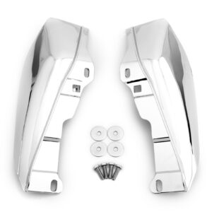 Chrome Mid frame Air deflectors For Harley Davidson Touring 2009-2016
