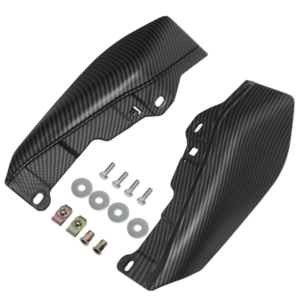 Carbon Fiber imitation Matte Black Mid-Frame Air Deflector