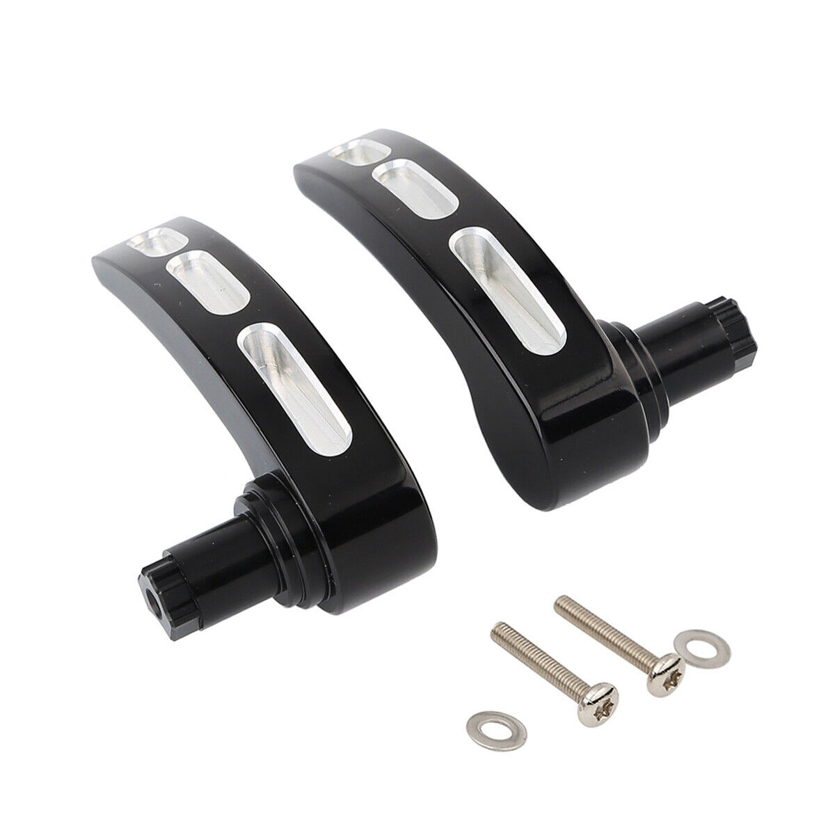 Saddlebags lid lifters CNC black Touring 14-23 - Image 3