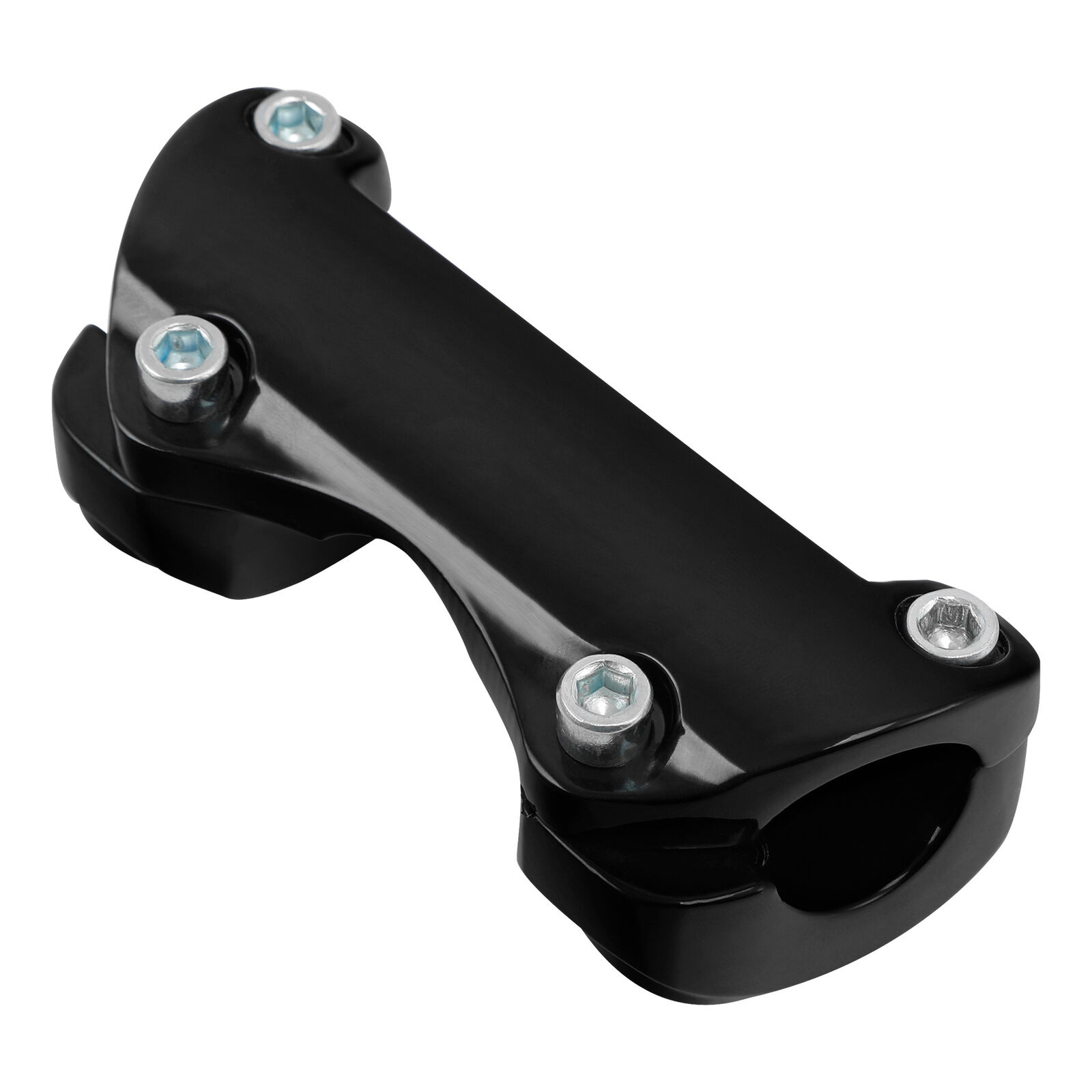 Handlebar riser top clamp black 1" Touring 88-23 - Image 3