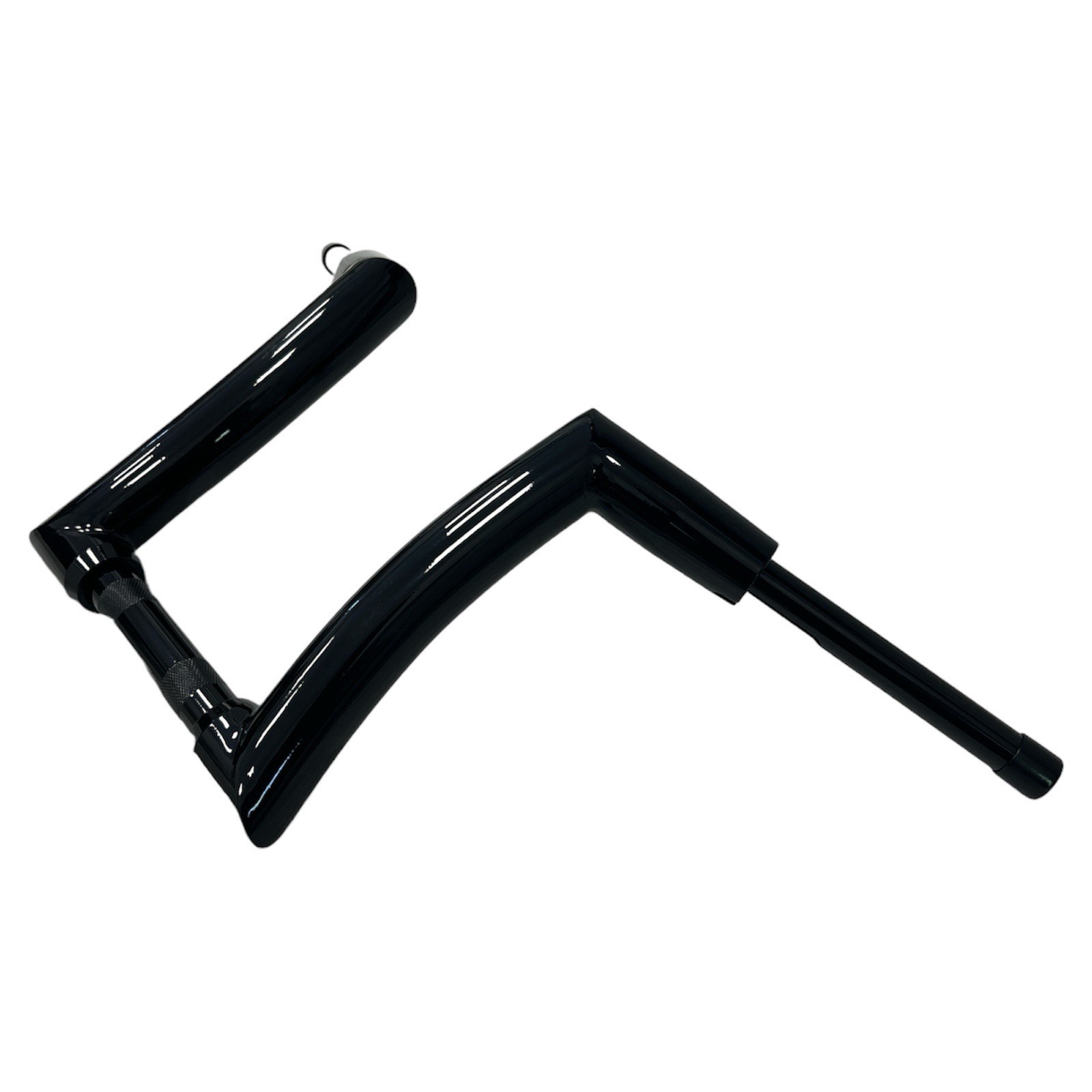 Handlebar black 12" rise 1.25" clamp 2" dia Touring - Image 3