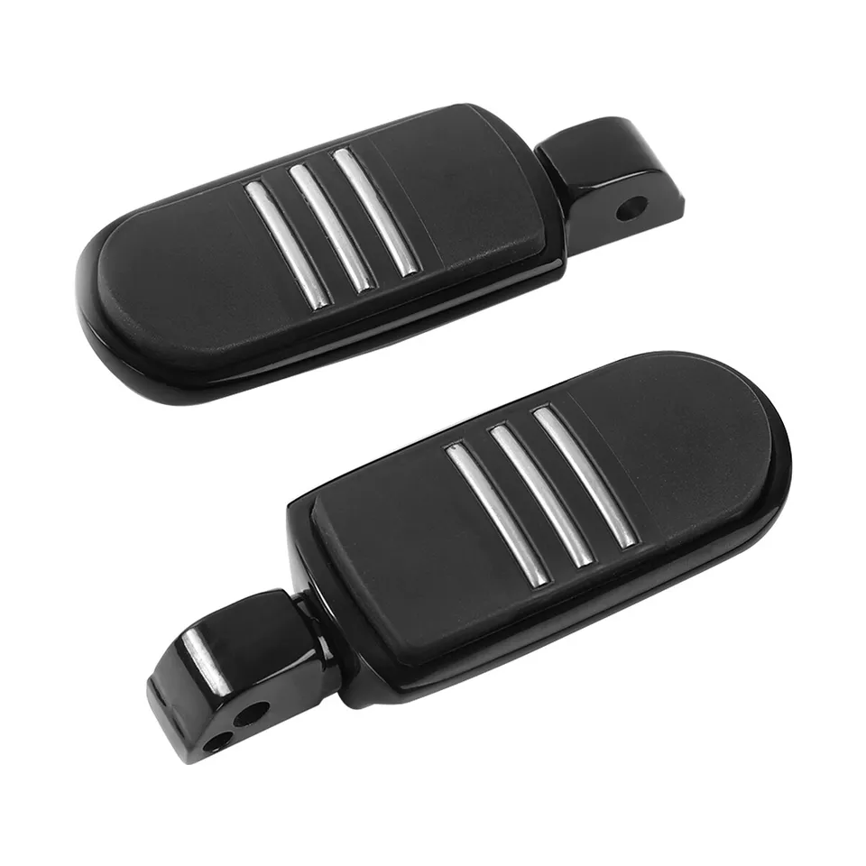 Footpegs black Softail 18+