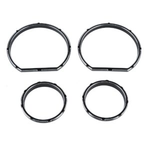 Burst Gauge Bezel Kit for HD Electra, Street Glide  2014-up