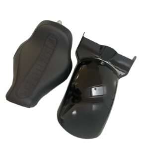 Custom Rear fender & Seat Set for Harley Davidson Fat Boy 2018-up