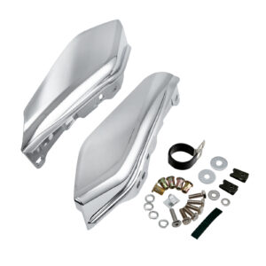Chrome Mid frame Air deflectors For Harley Davidson Touring