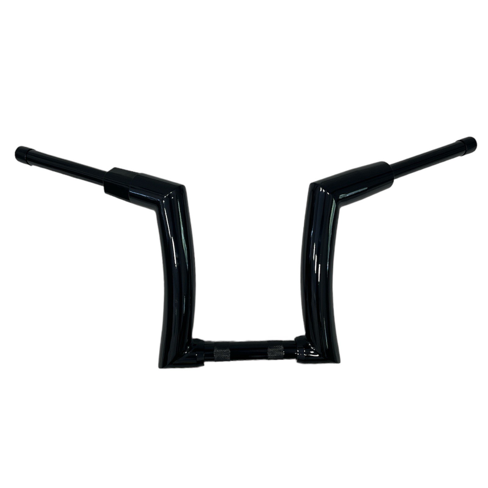 Handlebar black 12" rise 1.25" clamp 2" dia Touring - Image 4