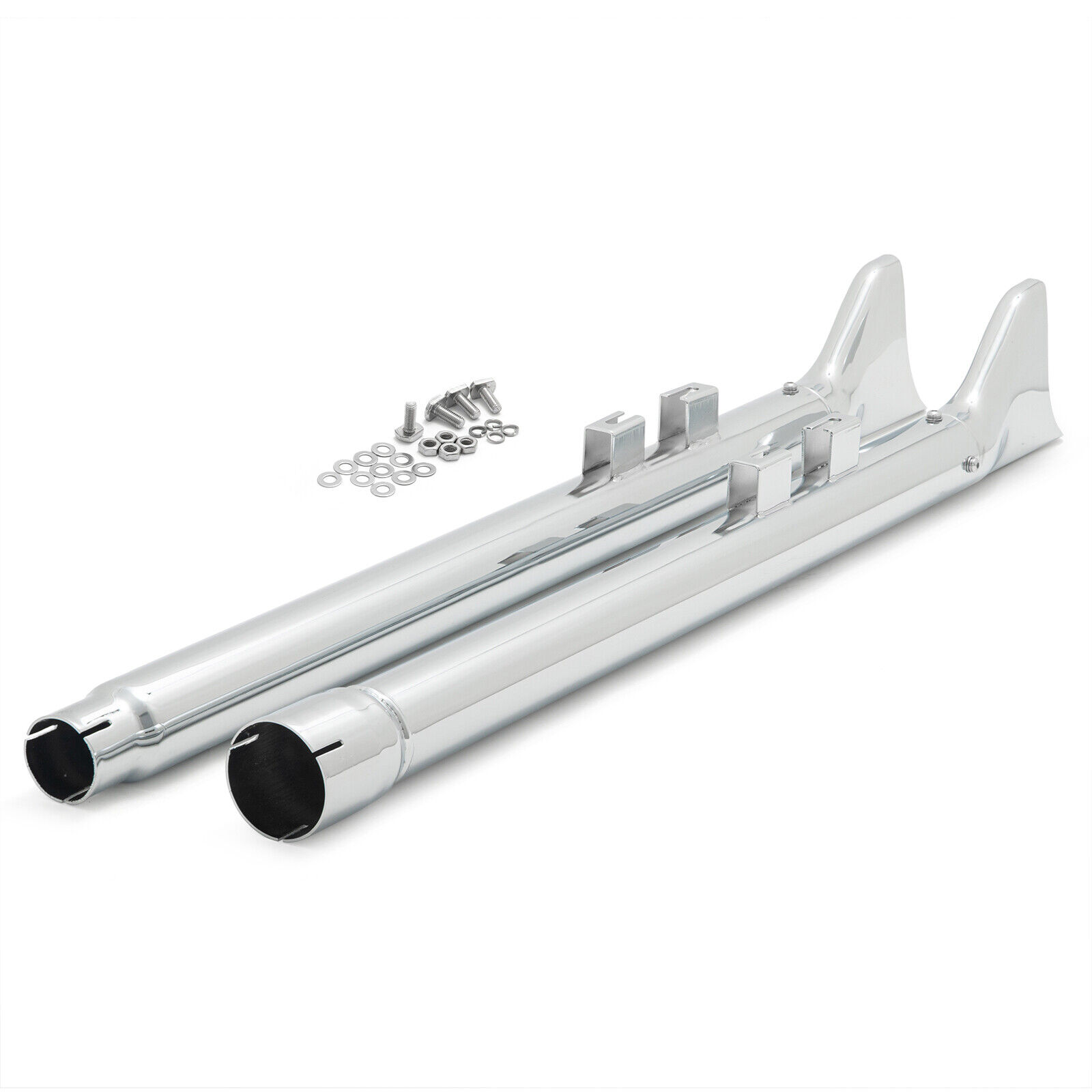 36" Fishtail Mufflers for Harley Touring 2017-2024 - Image 5