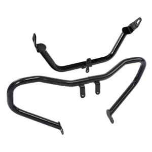 Black Engine Guard Bar fairing support for Road Glide 15-up