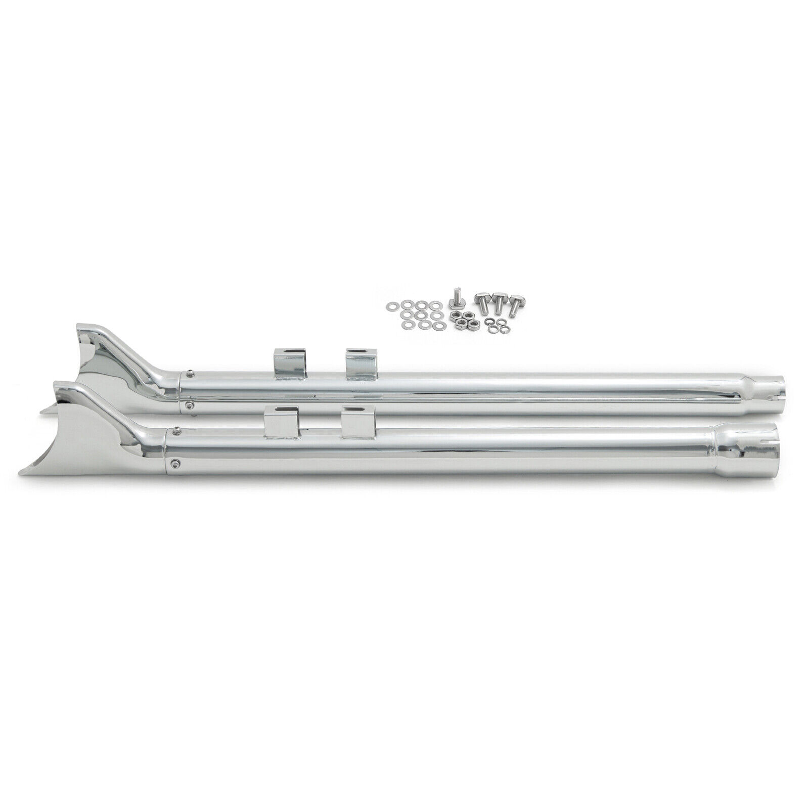 36" Fishtail Mufflers for Harley Touring 2017-2024 - Image 6