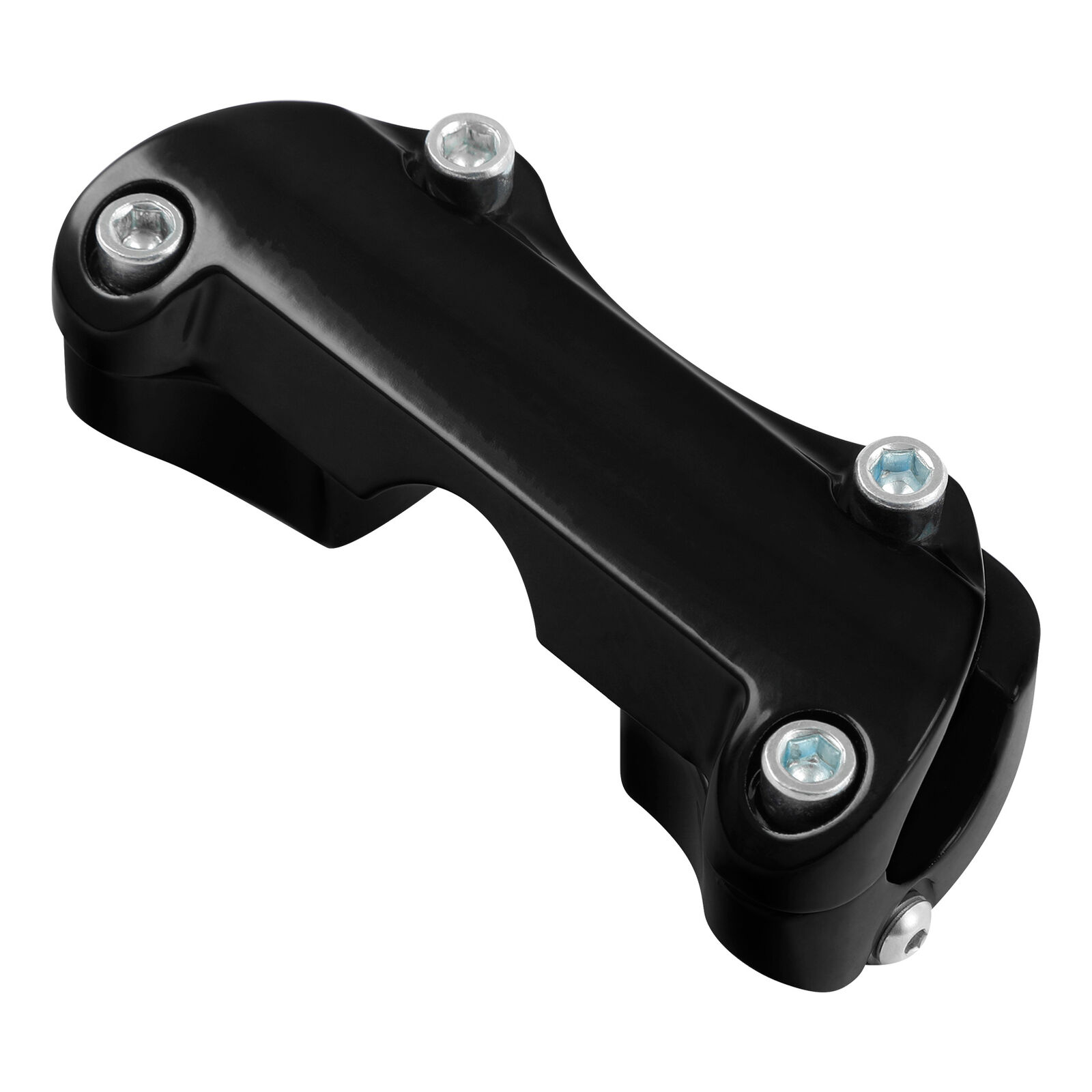 Handlebar riser top clamp black 1" Touring 88-23 - Image 6