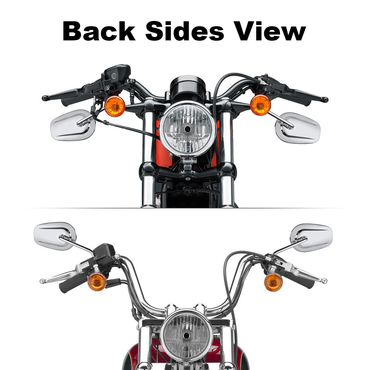 Mirrors rear view chrome - Image 7