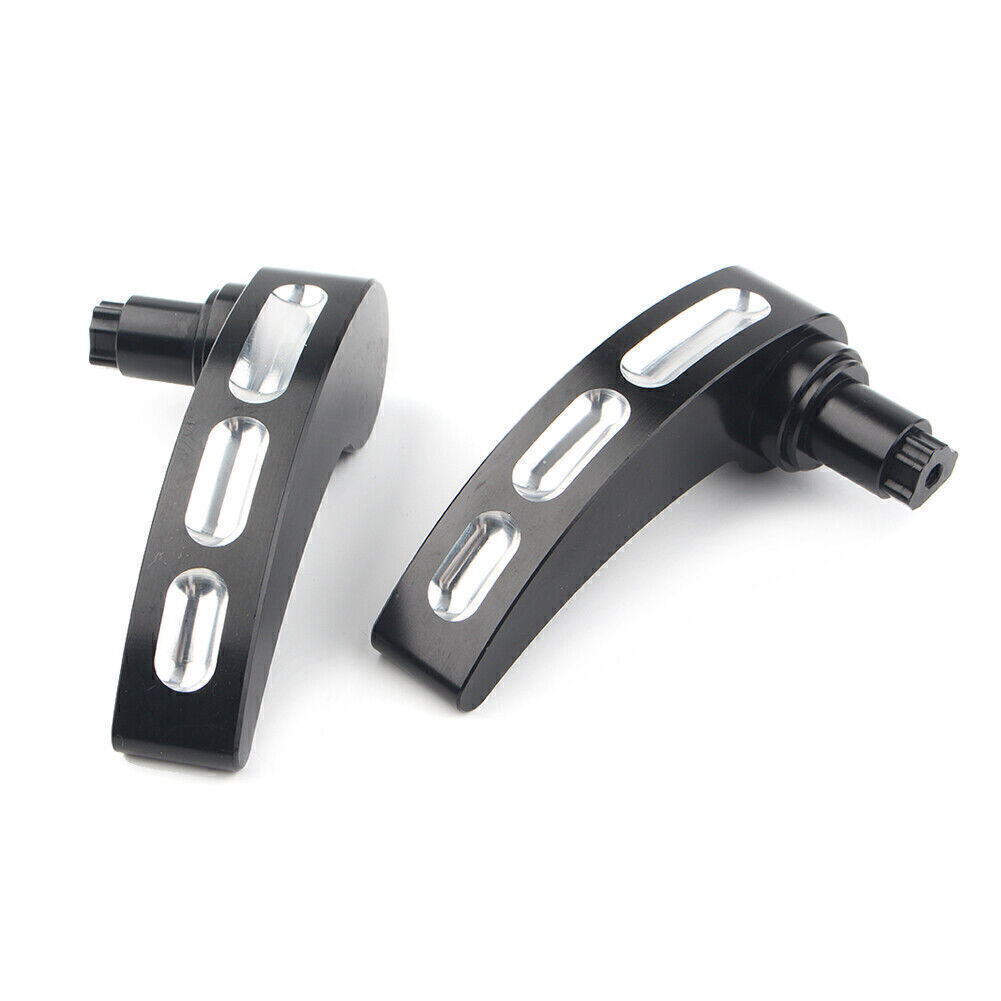 Saddlebags lid lifters CNC black Touring 14-23 - Image 7
