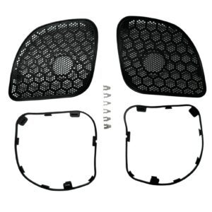 Fairing speaker grilles mesh covers for Harley Davidson Road Glide