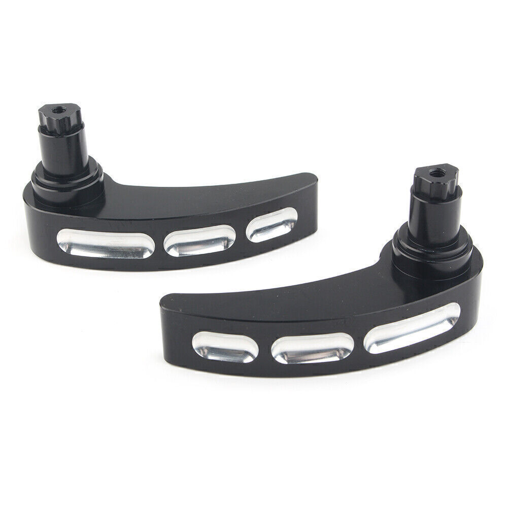 Saddlebags lid lifters CNC black Touring 14-23 - Image 8