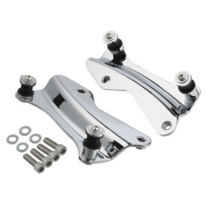 Chrome 4-Point Docking Hardware Kit For Harley Touring '2014+