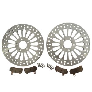 11.8" Front Brake Discs Set for Touring '08-up