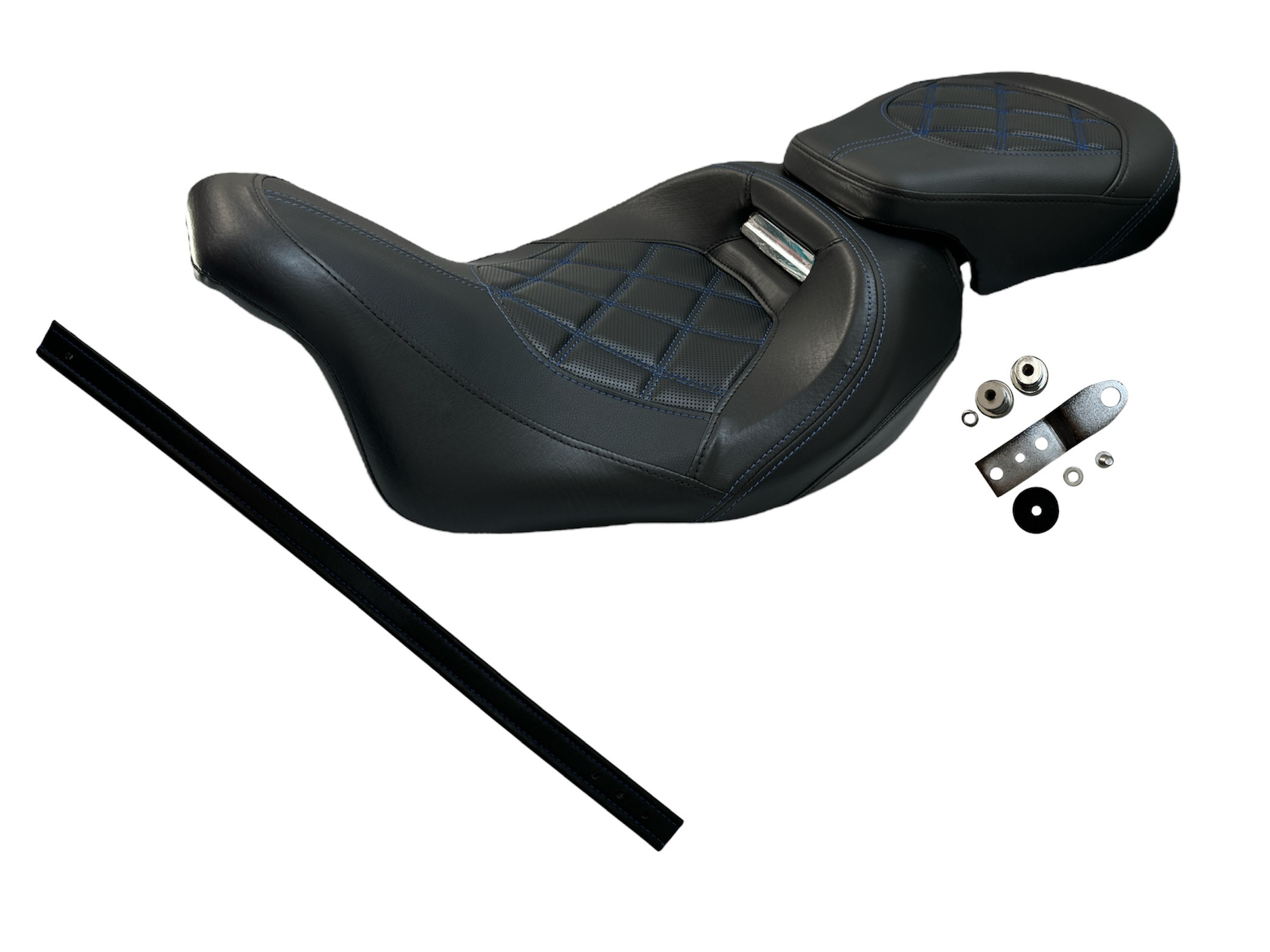 Seat black/blue Touring 09-23