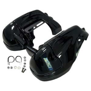 Glossy Lower Vented Leg Fairings Glove Box '83-13