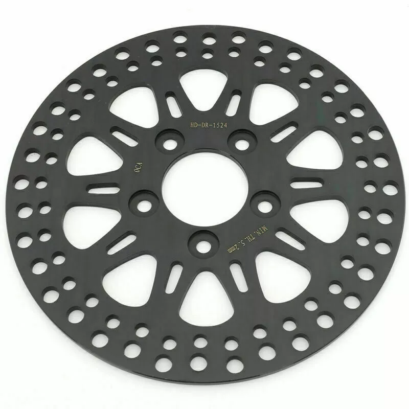 Rear brake disc black 26cm