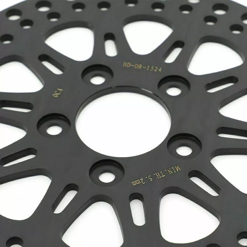 Rear brake disc black 26cm - Image 5