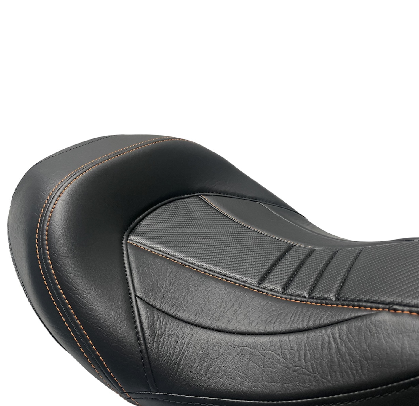 Seat black/orange Touring 09-23 - Image 4