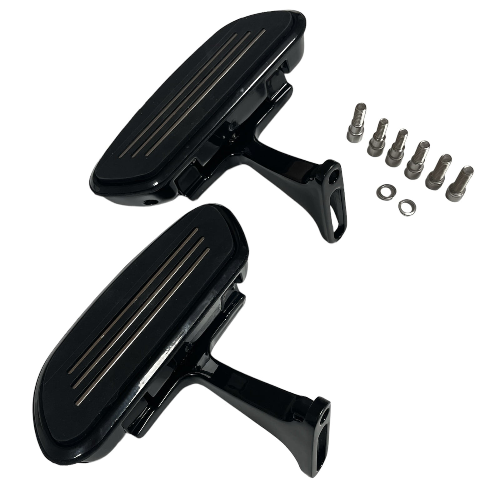 Rear floorboards black streamliner Touring 93-23 - Image 5