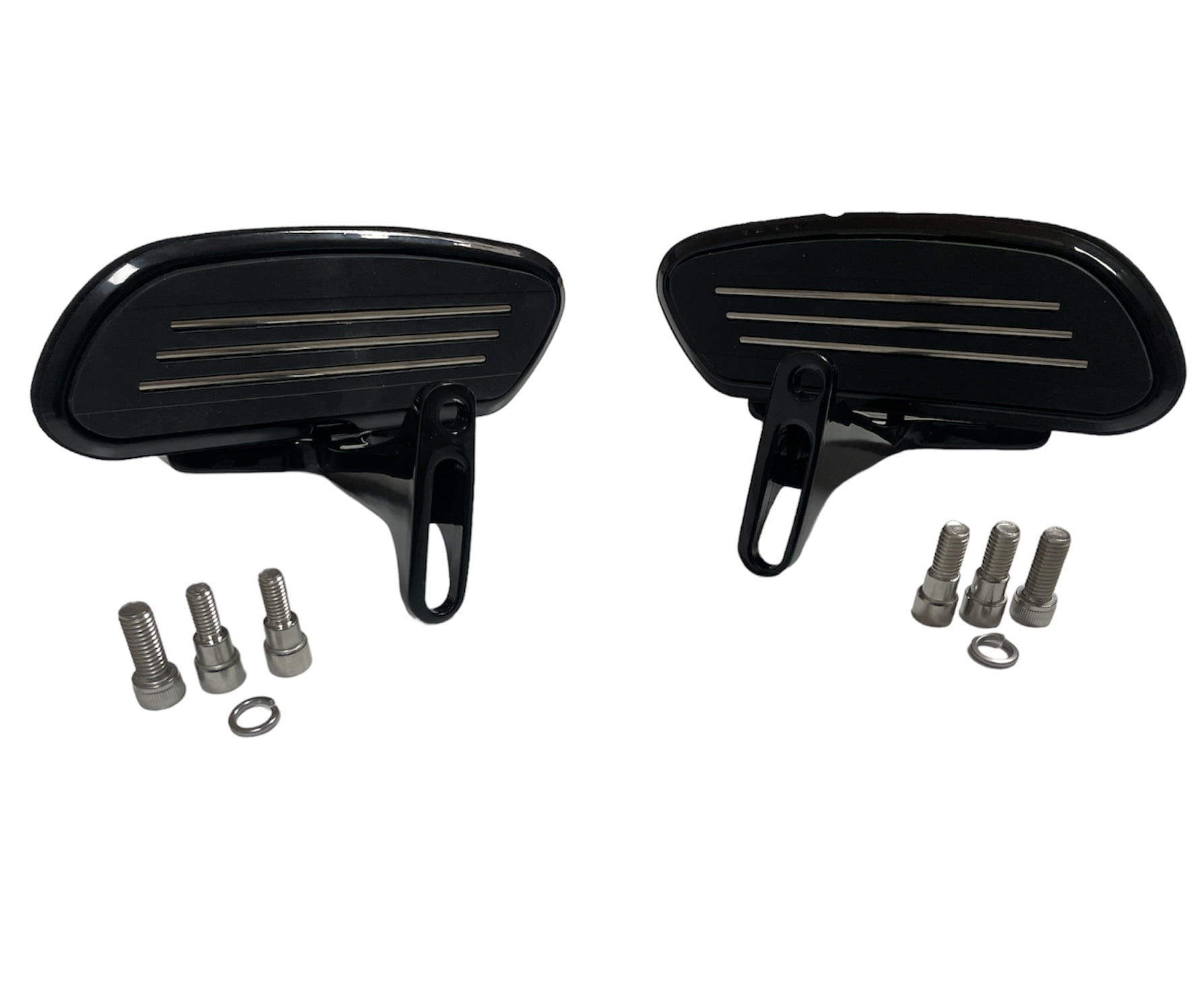 Rear floorboards black streamliner Touring 93-23 - Image 6