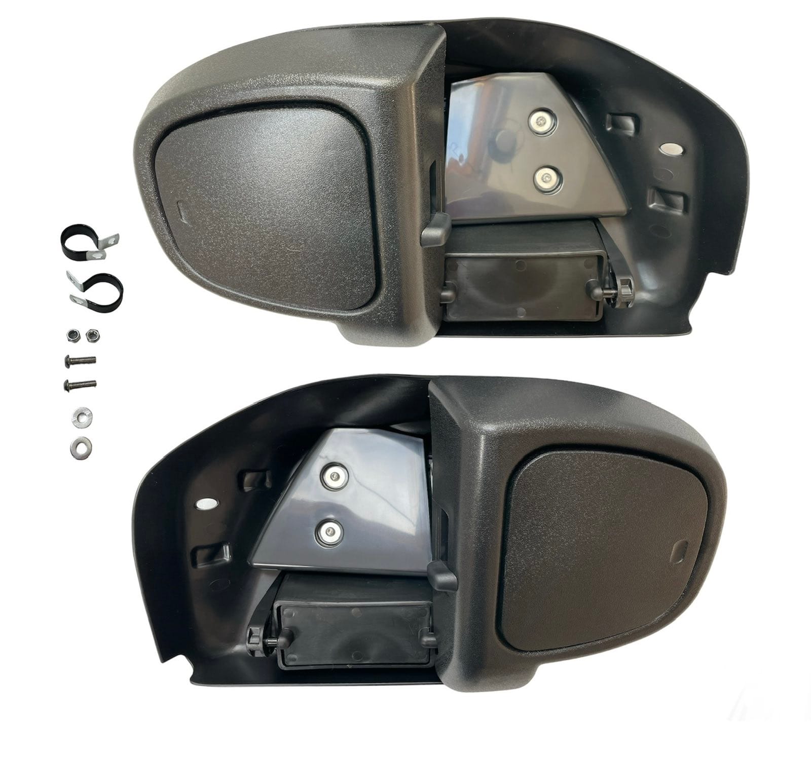 Lower vented leg fairing black for Touring 14-23