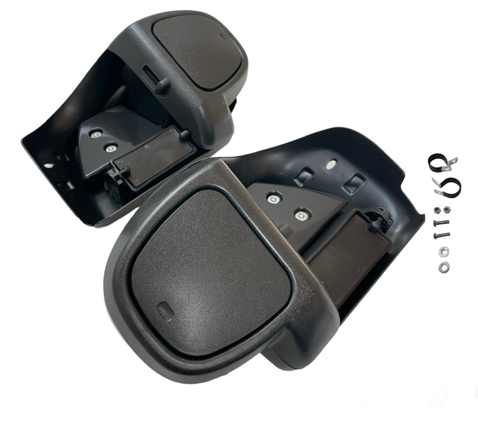 Lower vented leg fairing black for Touring 14-23 - Image 4